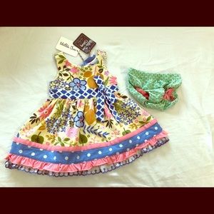 Matilda Jane Daffodil Dress With Diaper Cover